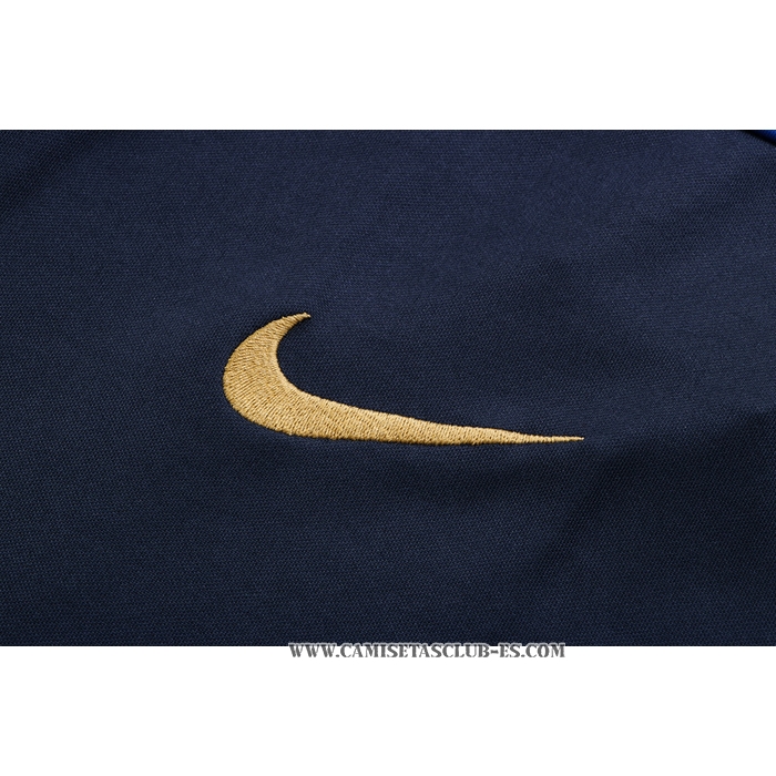 Chandal del Francia 22-23 Manga Corta Azul - Pantalon Corto